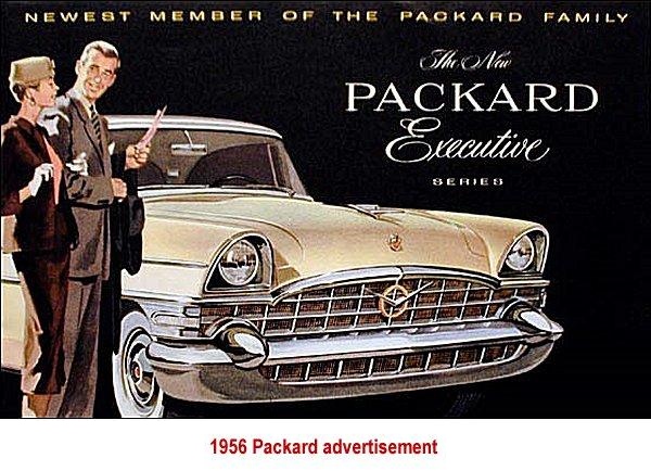 1956 Packard Ad