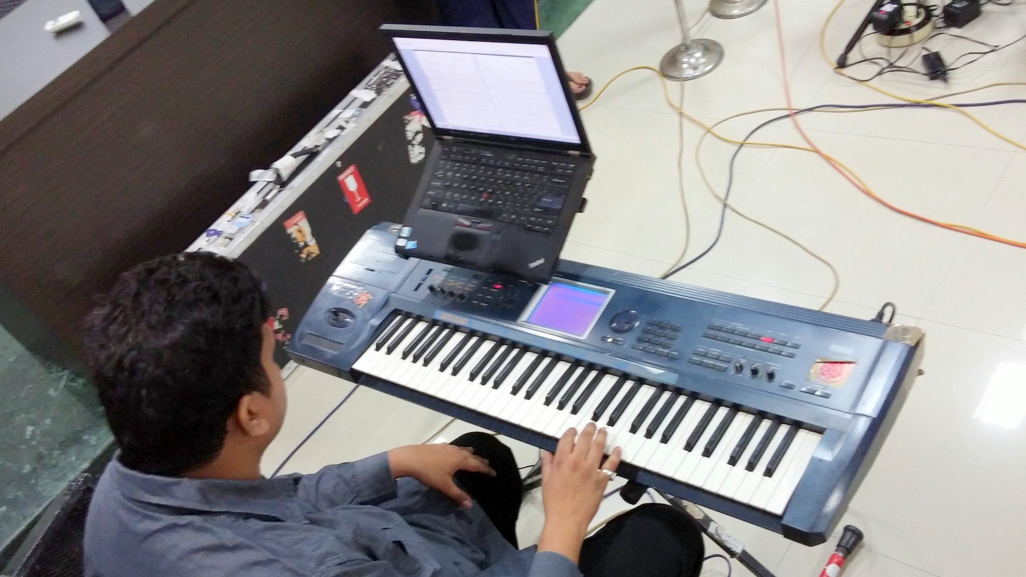 Prasad Patre on Korg Triton Extreme